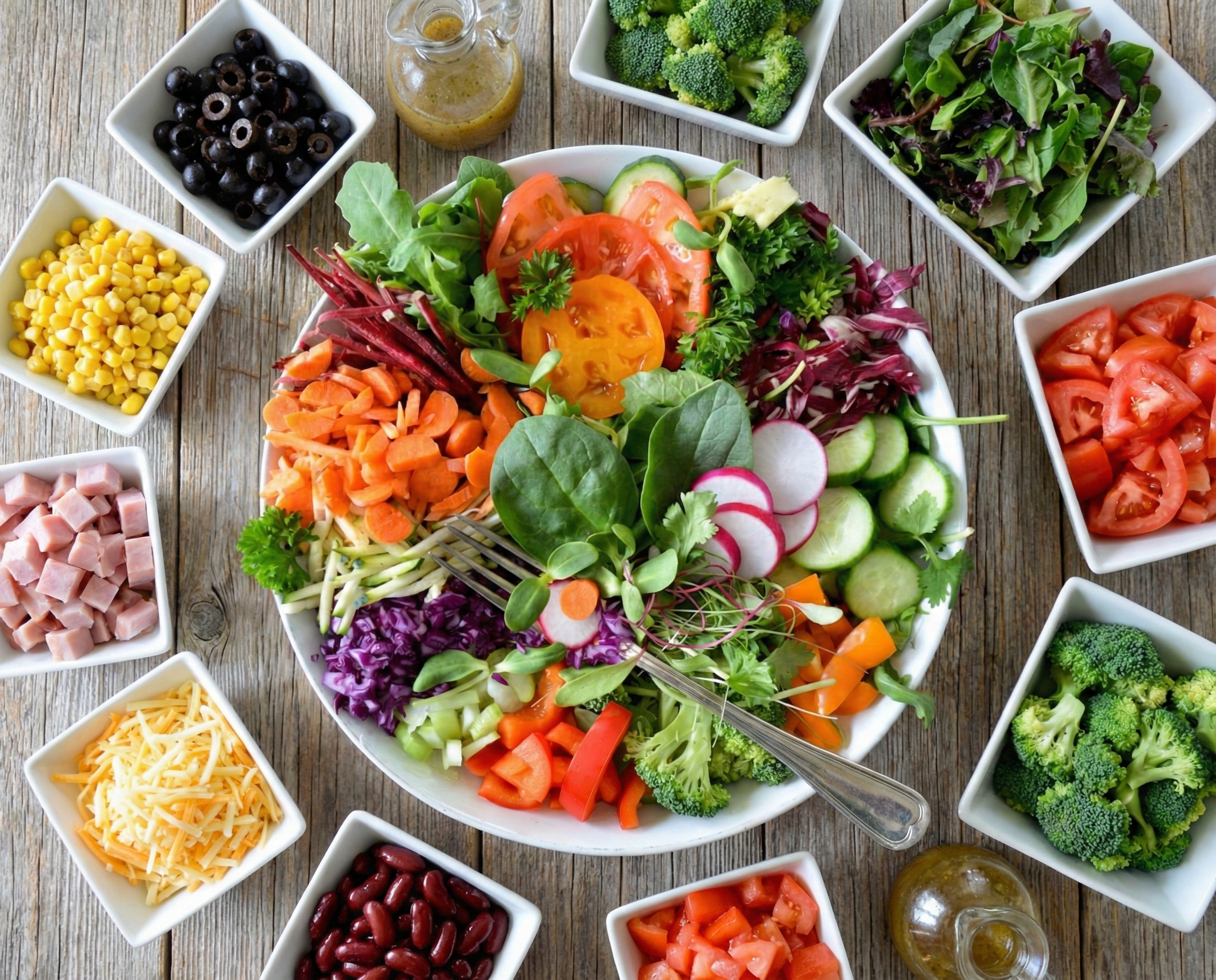 Fresh produce arrangement